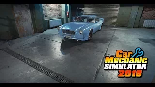 Восстановление машины из сарая Bolt Rollett F - Mill. Car Mechanic Simulator 2018