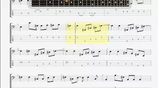 Beatles The   And Your Bird Can Sing BASS GUITAR TABLATURE
