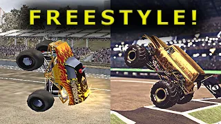 Monster Jam Freestyle in 10 Different Monster Truck Games