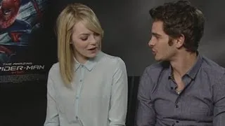 Spider-Man's Andrew Garfield and Emma Stone on their perfect double date!