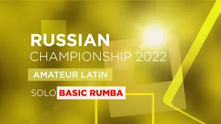 ✨ RUMBA | Basic steps | The best 15th Russian dance couples 2022