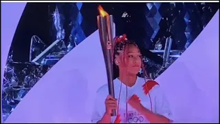 EP 157-lighting of fire part of  Opening ng Tokyo Olympic 2020