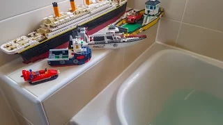 DO LEGO BOATS FLOAT ???