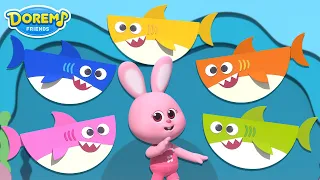 Baby Shark🦈│Doremi Friends Song│Baby Song│Doremi Friends - Nursery Rhymes & Kids Songs