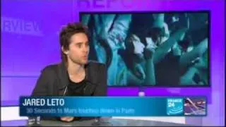 Jared Leto: From heartthrob to rock star - Interview at France24