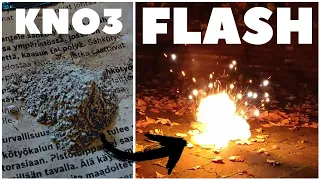 POWERFUL Magnesium FLASH POWDER