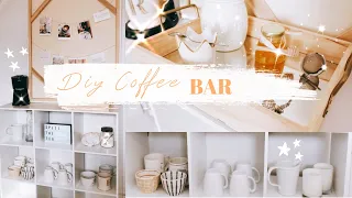 HOW TO: DIY COFFEE & TEA BAR FOR YOUR ROOM!