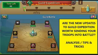 Lords Mobile - GUILD EXPEDITION UPDATES ANALYSIS - Is it now worth it to send troops into battle??