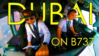 A Day in the Life as an Airline Pilot. Flight To DUBAI on B737 [HD] Motivation Vlog