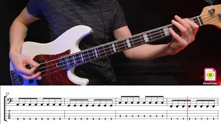 Король и Шут - Камнем по голове Bass Cover | Табы & Ноты