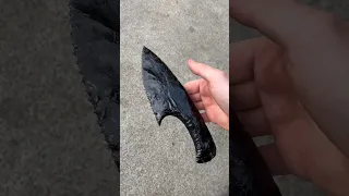 Making an Obsidian Full-Tang Knife