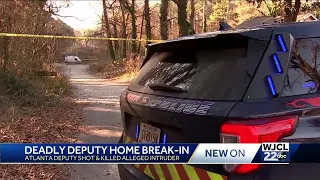 Deputy kills burglary suspect in Atlanta