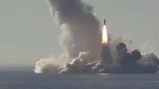 Russian sub test-fires 4 intercontinental missiles in salvo