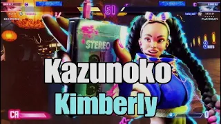 Street Fighter 6 Kazunoko (Kimberly) Vs Yoshi (Kimberly)