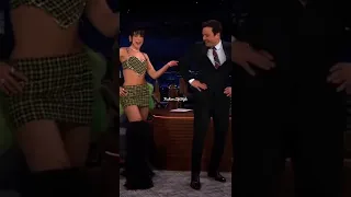 😉 Dua Lipa wearing Area at the Tonight Show starring Jimmy Fallon