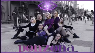 [K-POP IN PUBLIC] [One take] 퍼플키스(PURPLE KISS) 'Ponzona' |DANCE COVER| Covered by KNK from Russia