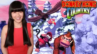 【DONKEY KONG COUNTRY】Evelyn's 3rd Return to 1994 DKC Super Nintendo Classic
