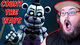[FNAF/SFM] COUNT THE WAYS SONG - Dheusta/Dawko (By @EnformaSFM & @ZoomSpin) FNaF Collab REACTION!!!