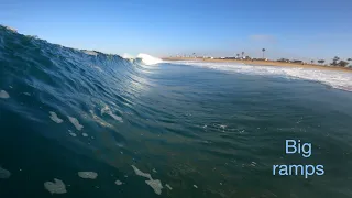 Bodyboarding Big and Steep Wedge Ramps (POV Combo Edit)