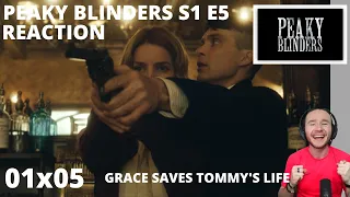 PEAKY BLINDERS S1 E5 EPISODE #1.5 REACTION 1x5 THE IRA ATTACK AND GRACE SAVES TOMMY'S LIFE!!