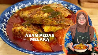 Asam Pedas Melaka Kak Yan | Asam Pedas Ikan Jenahak Melaka Paling Sedap | Resepi asam Pedas