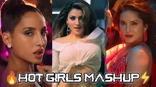 🔥Hot Item Girls X Oo Antava | Pushpa | Jacqueline, Sunny, Mouni, Nora | Mashup Music Video