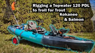Rigging a Topwater 120 PDL (Sportsman 120 PDL) to Troll for Trout, Kokanee, and Salmon