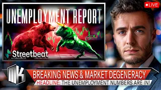 Markets React: Unemployment Report, Earnings & Degen Options Trading || The MK Show