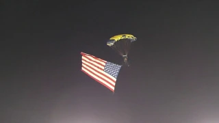 UCLA MARCHING BAND, Queen Post Game,  US Navy Leap Frogs, 10-26-18