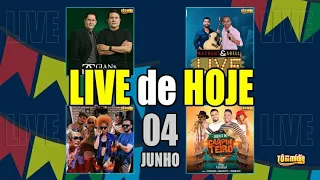 Lives de Hoje Sexta-Feira, 04 de Junho "Elias Monkbel" - Lista Completa | Tô Na Midia Music #114