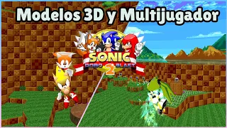 Como poner los modelos 3d y JUGAR CON TUS AMIGOS - Sonic Robo Blast 2