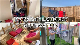 EXTREME LAUNDRY MOTIVATION | ULTIMATE 2 DAY LAUNDRY ROUTINE | CLEAN WITH ME 2020 || Stacy Rebecca