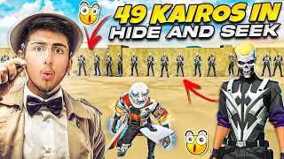 49 Kairos In Hide And Seek🤣😱Crazy Funny Moment - Free Fire India