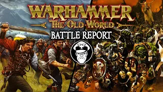 The Empire Vs Orcs & Goblins | Warhammer: The Old World Battle Report!
