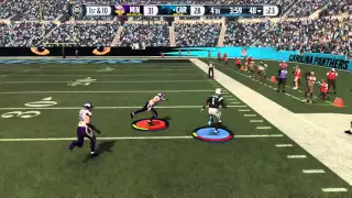 Cam newton 60 yard touchdown look at my dab