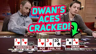 Tom Dwan's Aces Cracked on High Stakes Poker