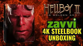 Hellboy II:"The Golden Army Zavvi Exclusive 4K Ultra HD Steelbook Unboxing