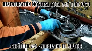 1974 Montesa Cota 247 T  Full Restoration - Part #5 | Engine disassembly