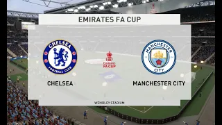 FIFA 21 Gameplay - Chelsea vs Manchester City FA Cup Final Xbox One / PS4 (NO COMMENTARY) - HD