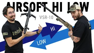 Airsoft Hi / Low - Tokyo Marui VSR-10 Sniper Build Challenge PT.1