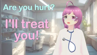 ASMR RP | School Nurse heals your boo-boo! (Soft spoken, whisper)