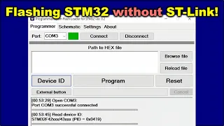 Simple UART programmer for STM32 - Nyam Flash Loader STM32 (NEW VERSION)