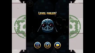 Angry Birds Star Wars - Fail Screen
