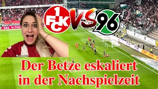 1.FC Kaiserslautern vs. Hannover96 / Der Betze eskaliert in der Nachspielzeit und gewinnt 2:1