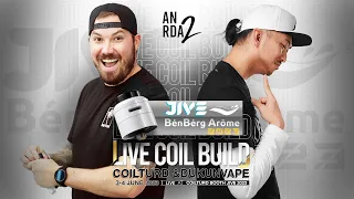Alien & Fused Clapton Coil Tutorial by @Coilturd #LIVE Coil Build @JIVE.EXPO 2023