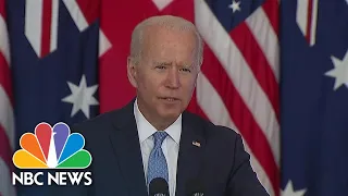 Biden Announces Defense Pact with Australia and U.K. In Effort To Push Back On China