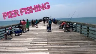 Fishing Myrtle Beach State Park Pier for Whatever Bites (Fish ID needed)