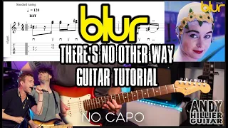 Blur - There's No Other Way Guitar Lesson | Standard Tuning, No Capo Required