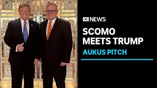 Scott Morrison, AUKUS receive 'warm reception' from Donald Trump in New York meeting | ABC News