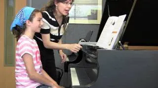 p. 4 "The Laughing Song" - Succeeding at the Piano® - Grade 3 - Lesson and Technique Book